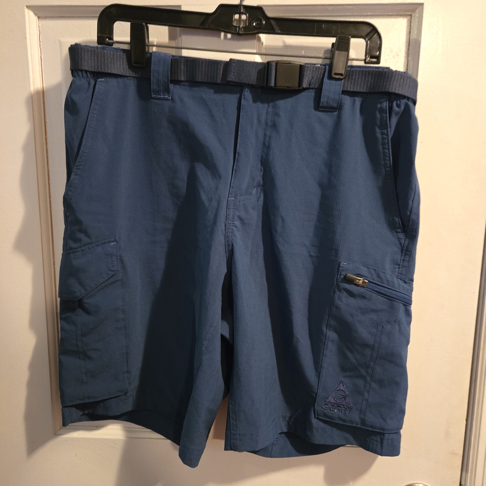 Gerry Weber Men's Blue Cargo Shorts